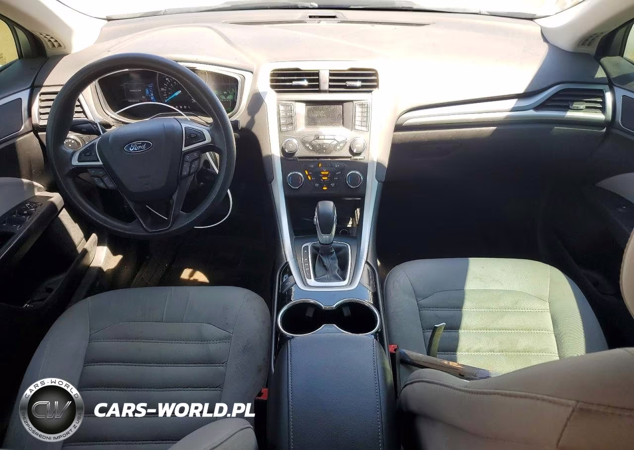 2015 Ford Fusion S Hybrid VIN:3FA6P0UU3FR132722 - 8