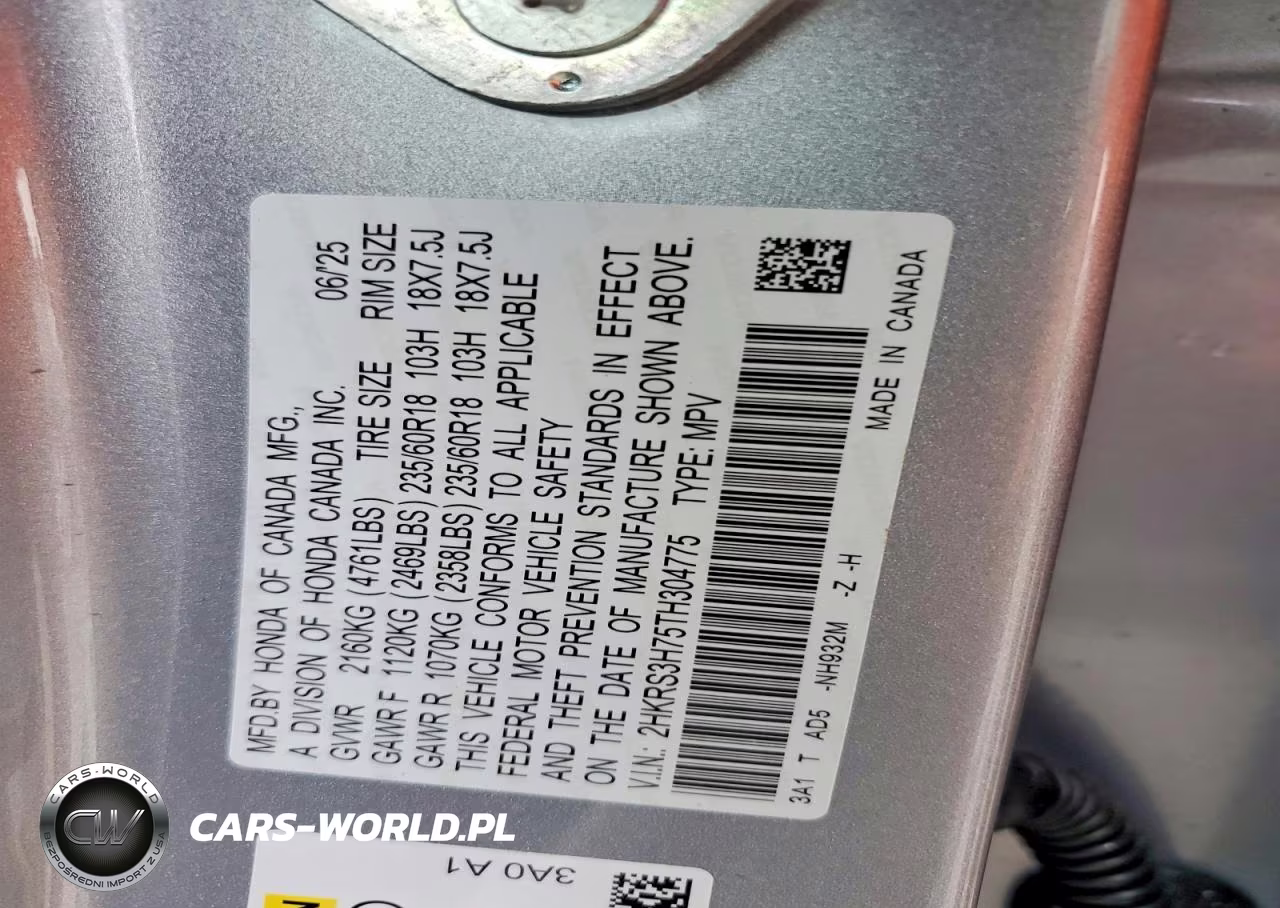 2026 Honda Cr-V Exl VIN:2HKRS3H75TH304775 - 12