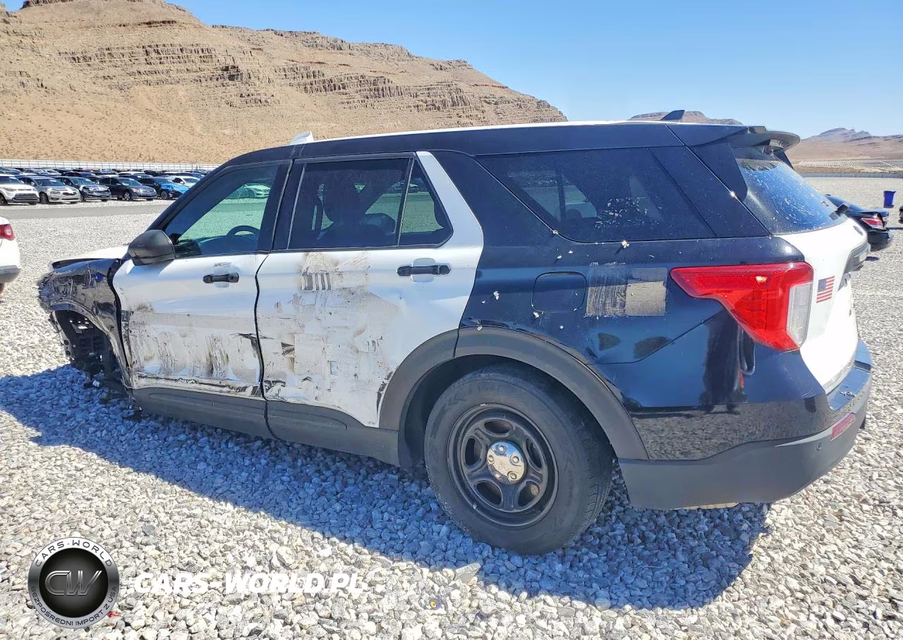 2022 Ford Explorer Police Interceptor VIN:1FM5K8AB8NGA41002 - 2