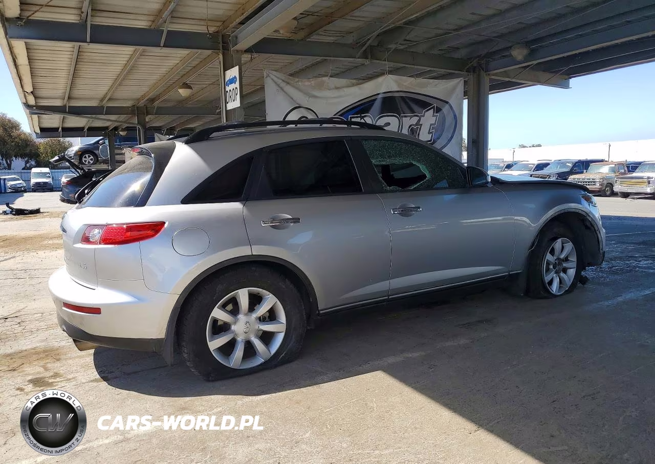 2003 Infiniti Fx35 Base VIN:JNRAS08W23X205287 - 3