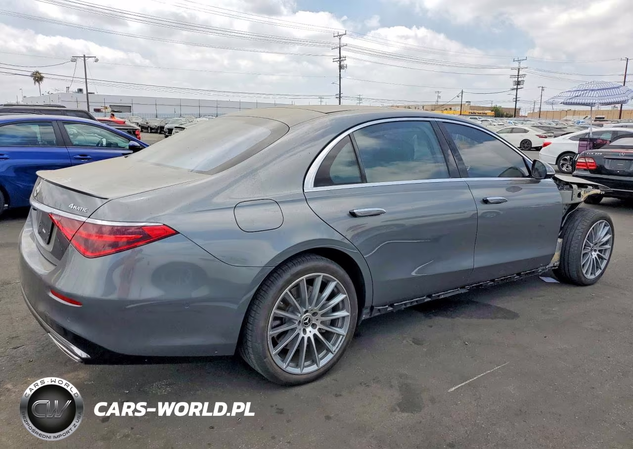 2022 Mercedes-Benz S 500 4Matic VIN:W1K6G6DB6NA141442 - 3