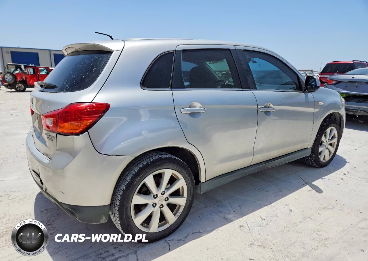 2014 Mitsubishi Outlander Sport Se VIN:4A4AP4AU4EE019503 - 3