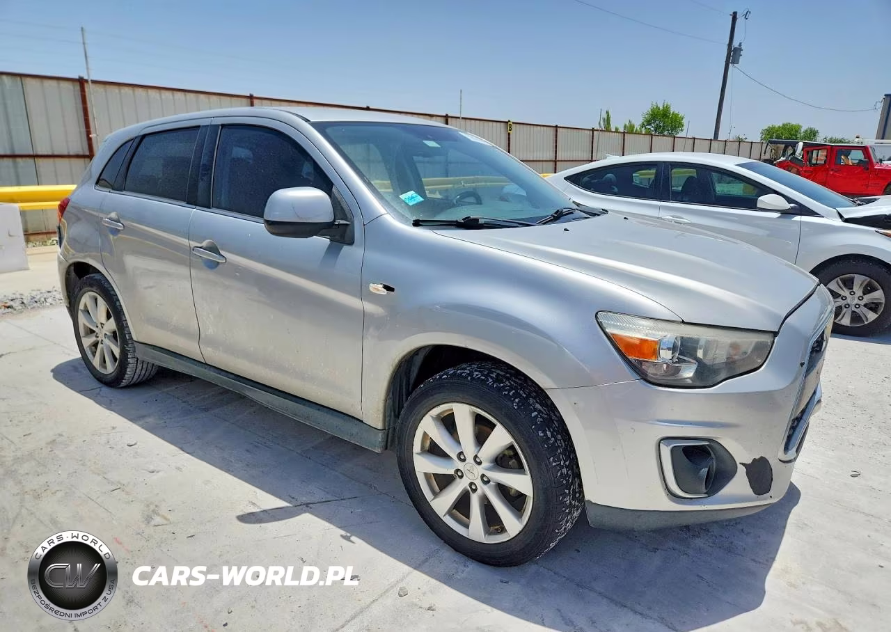 2014 Mitsubishi Outlander Sport Se VIN:4A4AP4AU4EE019503 - 4
