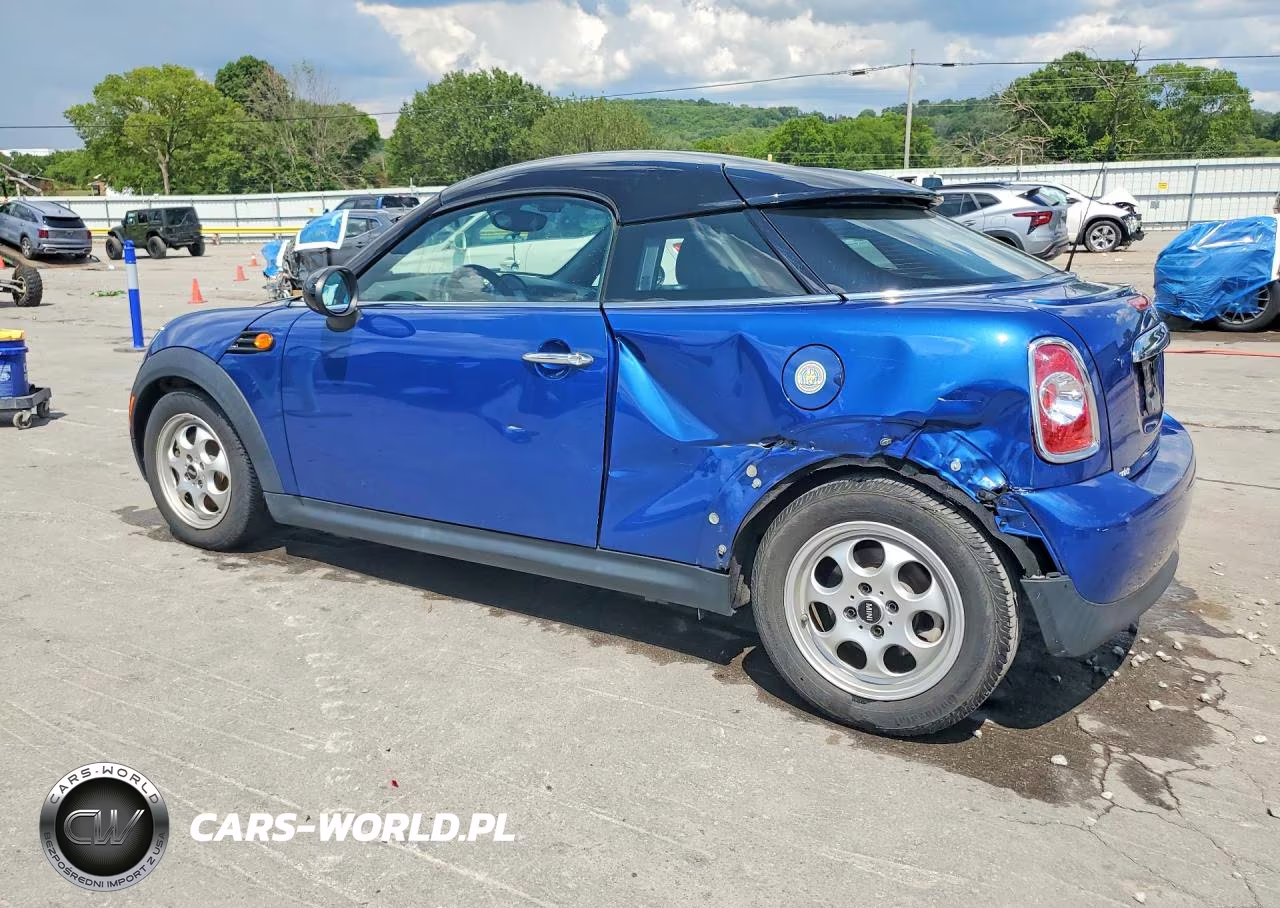 2015 Mini Cooper Coupe VIN:WMWSX1C5XFT508210 - 2