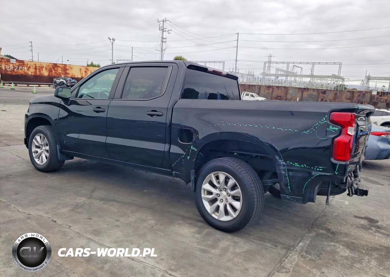 2021 Chevrolet Silverado C1500 Custom VIN:3GCPWBEK2MG208031 - 2
