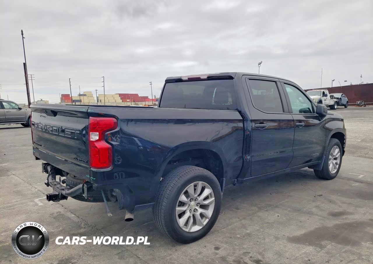 2021 Chevrolet Silverado C1500 Custom VIN:3GCPWBEK2MG208031 - 3