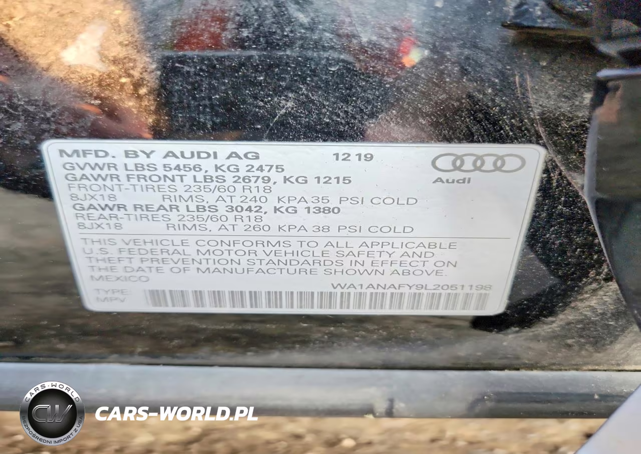 2020 Audi Q5 Premium VIN:WA1ANAFY9L2051198 - 14