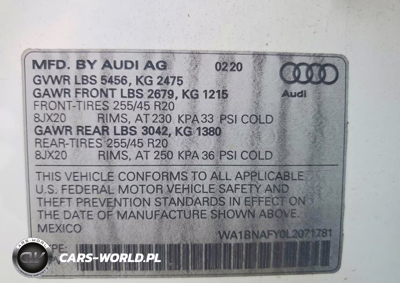 2020 Audi Q5 Premium Plus VIN:WA1BNAFY0L2071781 - 14