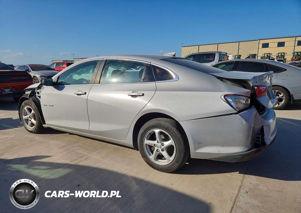 2017 Chevrolet Malibu Ls VIN:1G1ZB5ST3HF267916 - 2