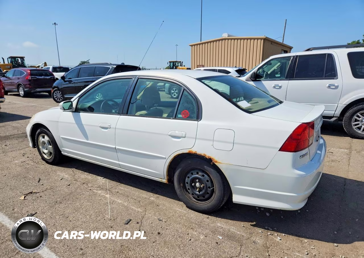 2005 Honda Civic Hybrid VIN:JHMES96615S013091 - 2