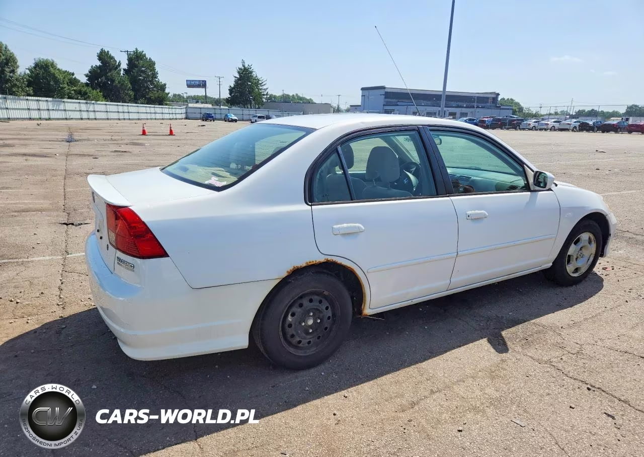 2005 Honda Civic Hybrid VIN:JHMES96615S013091 - 3