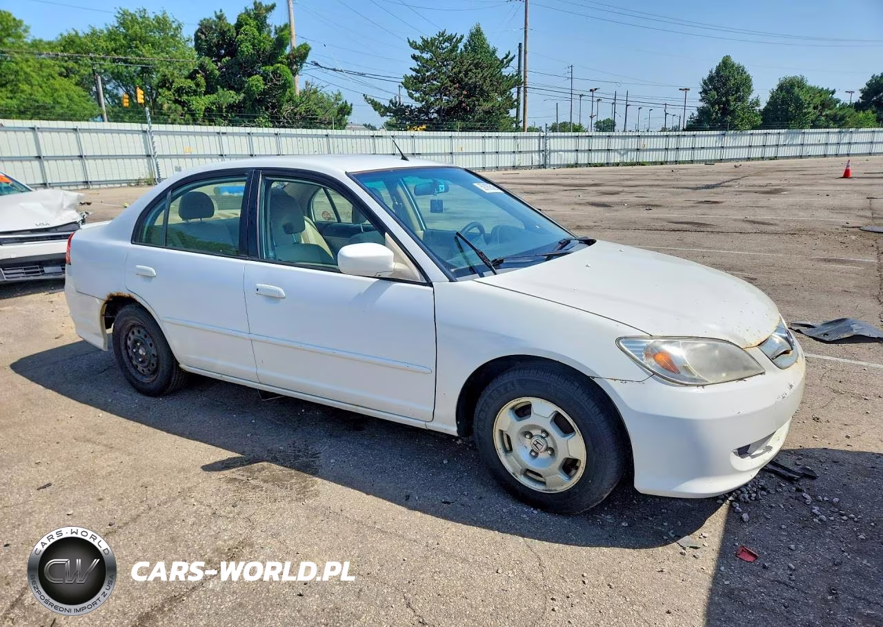 2005 Honda Civic Hybrid VIN:JHMES96615S013091 - 4