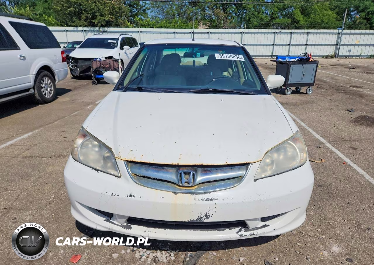 2005 Honda Civic Hybrid VIN:JHMES96615S013091 - 5