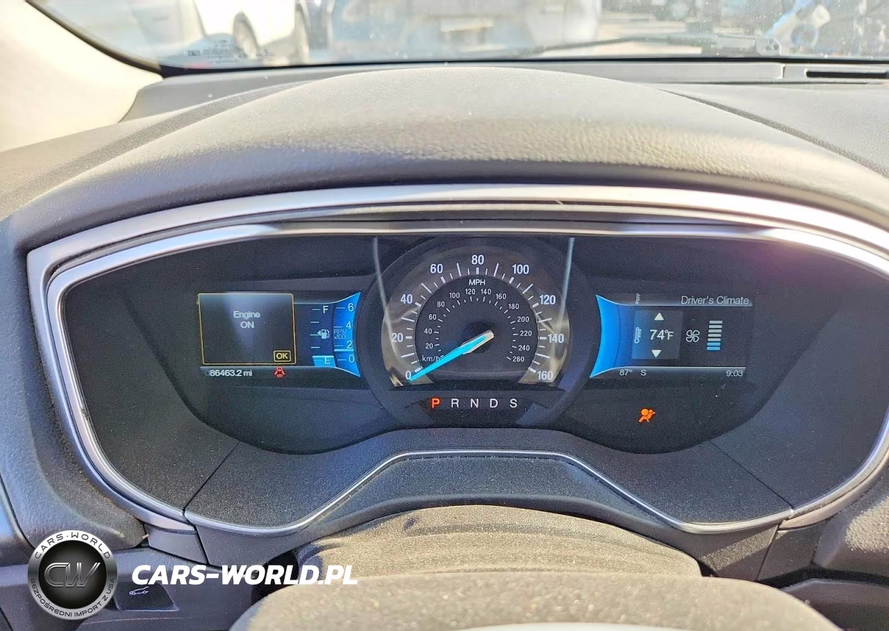 2014 Ford Fusion Se VIN:3FA6P0H74ER256517 - 9