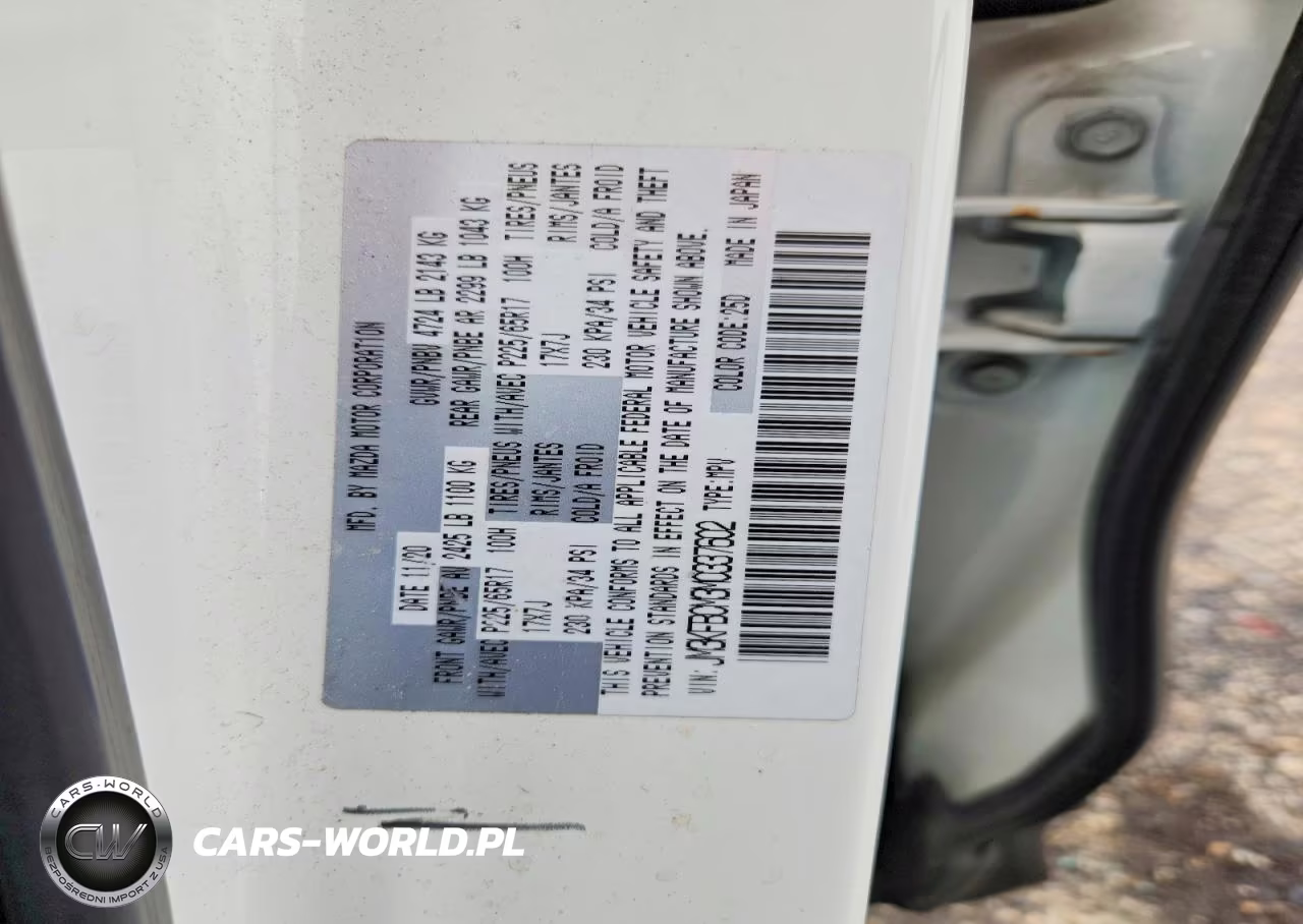 2021 Mazda Cx-5 Touring VIN:JM3KFBCM3M0337602 - 12