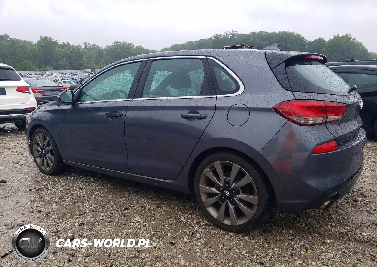 2018 Hyundai Elantra Gt Sport VIN:KMHH55LC7JU024129 - 2