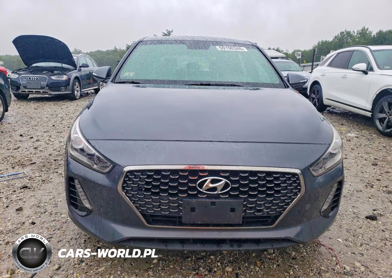 2018 Hyundai Elantra Gt Sport VIN:KMHH55LC7JU024129 - 5