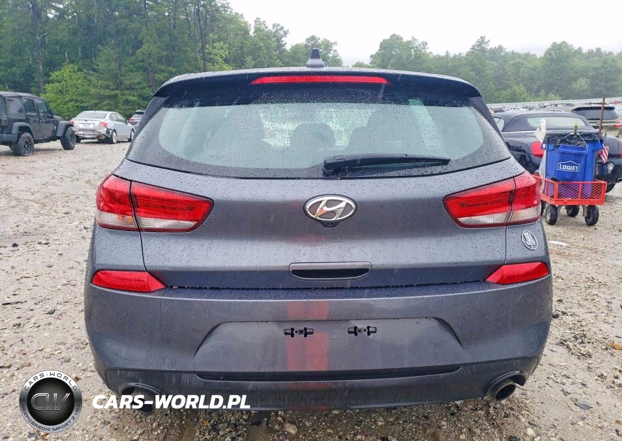 2018 Hyundai Elantra Gt Sport VIN:KMHH55LC7JU024129 - 6