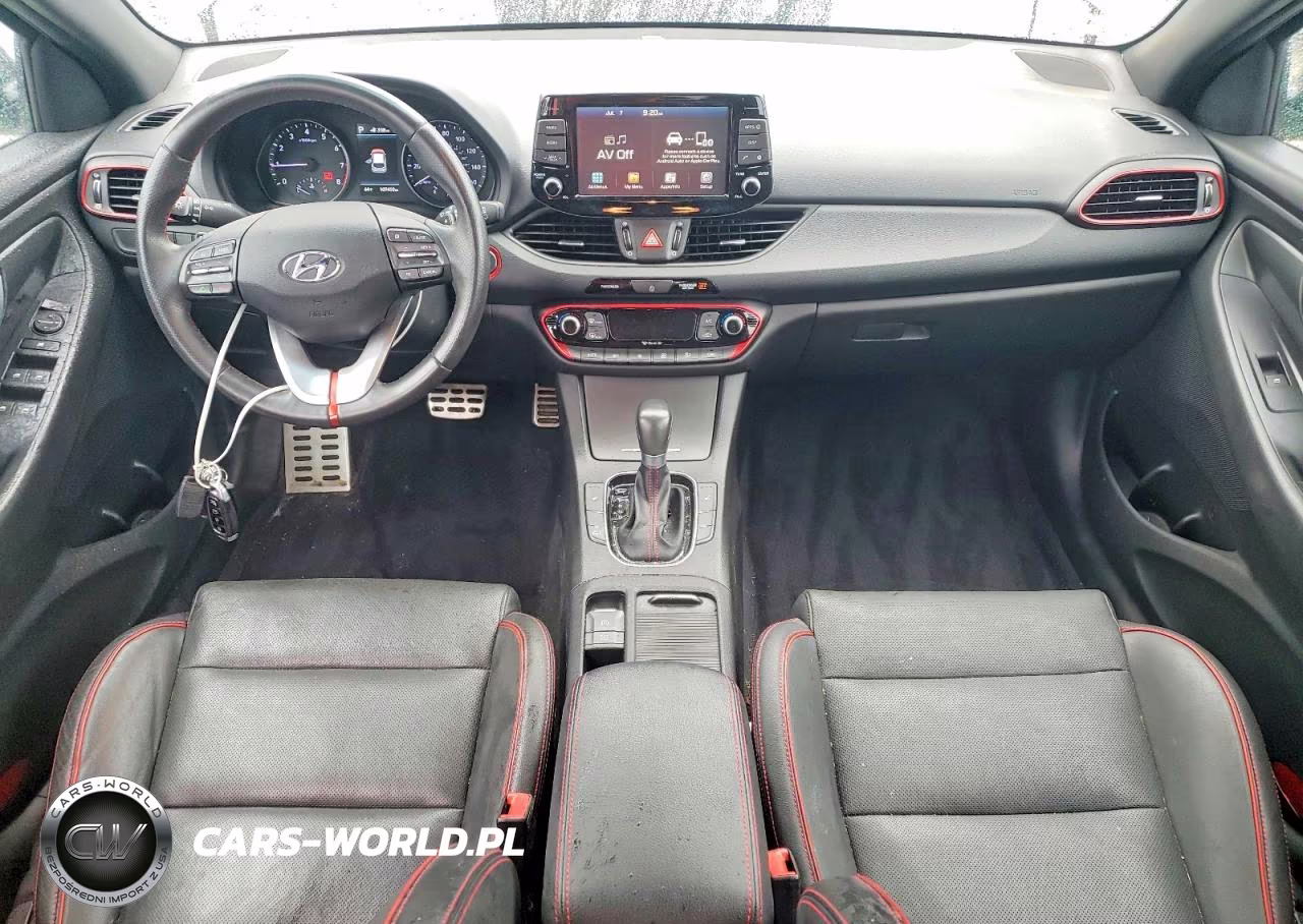 2018 Hyundai Elantra Gt Sport VIN:KMHH55LC7JU024129 - 8