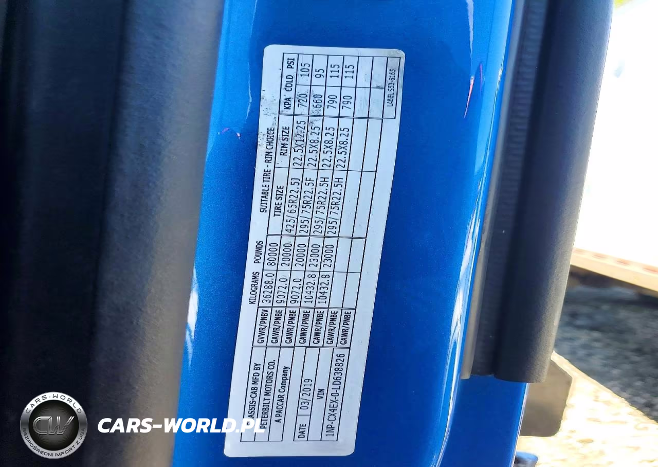 2020 Peterbilt 567 Dump Truck VIN:1NPCX4EX0LD638826 - 11