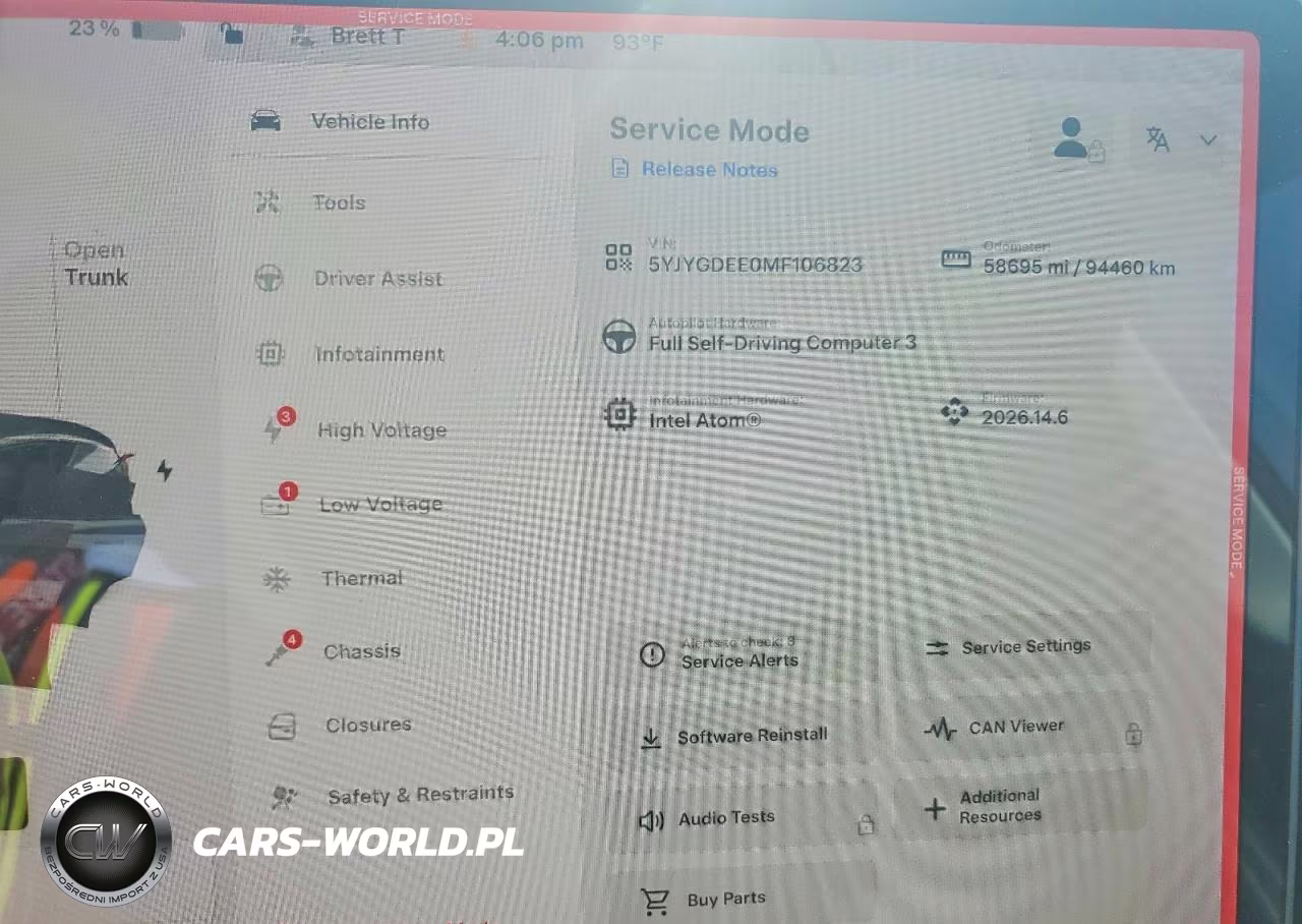 2021 Tesla Model Y VIN:5YJYGDEE0MF106823 - 9