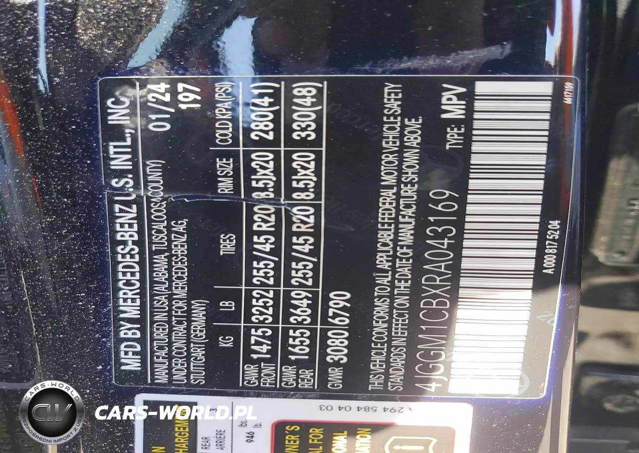 2024 Mercedes-Benz Eqe Suv 350 4Matic VIN:4JGGM1CBXRA043169 - 13
