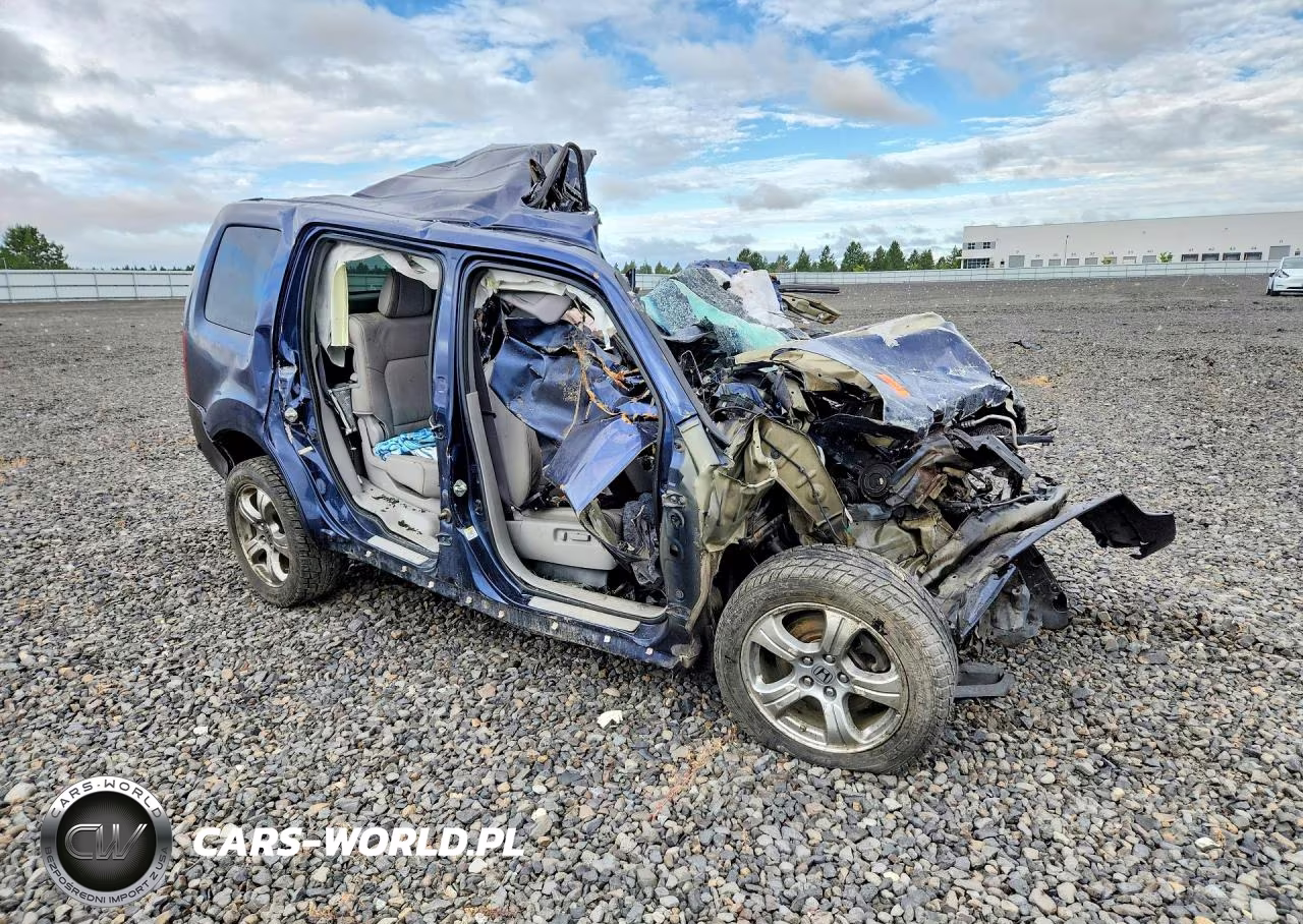2015 Honda Pilot Exl VIN:5FNYF4H50FB045684 - 4