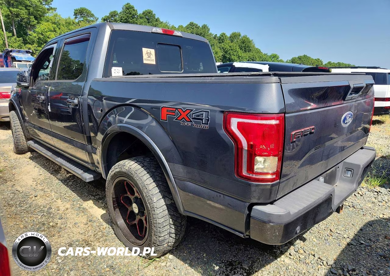 2016 Ford F150 Supercrew VIN:1FTEW1EG8GFD55005 - 2