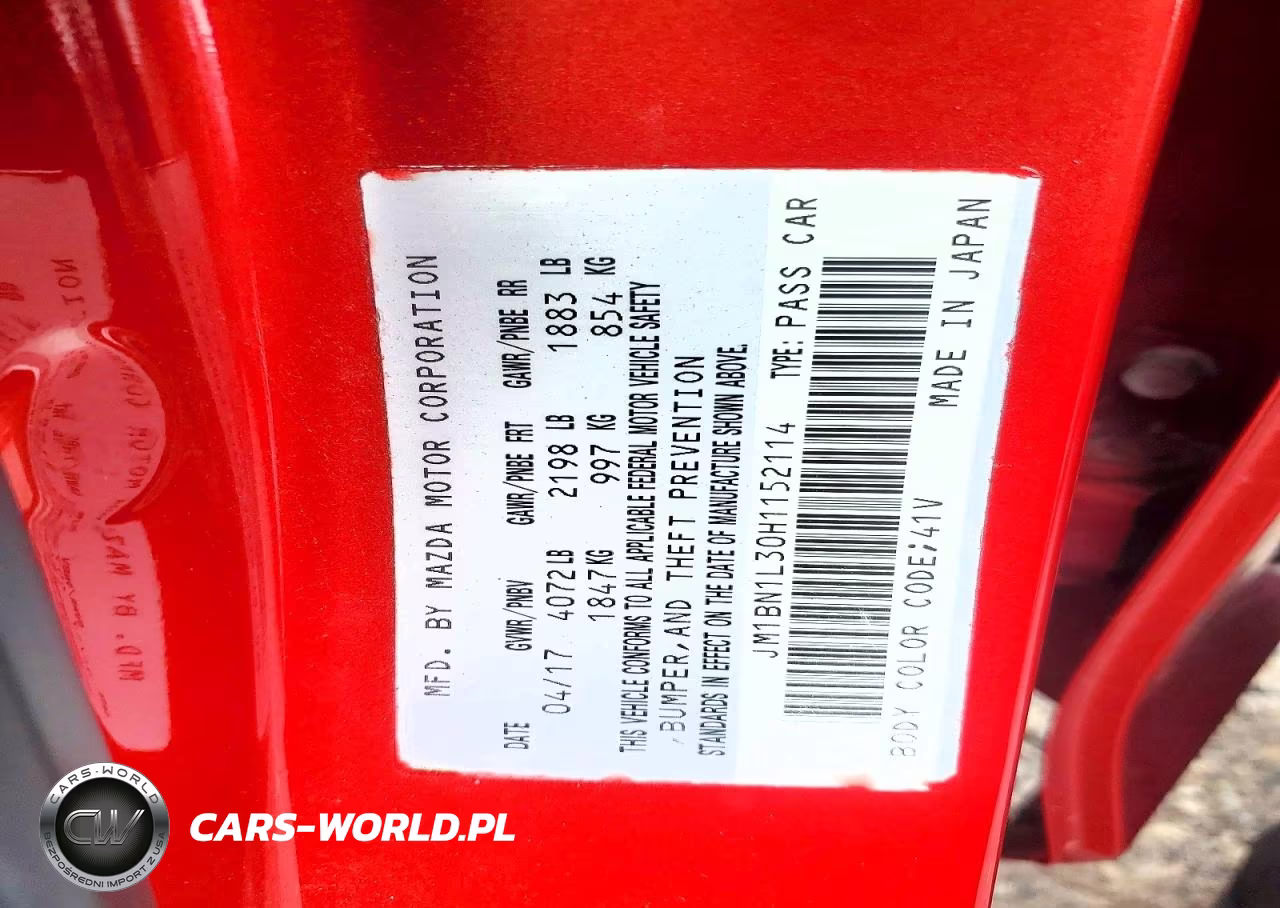 2017 Mazda 3 Touring VIN:JM1BN1L30H1152114 - 13