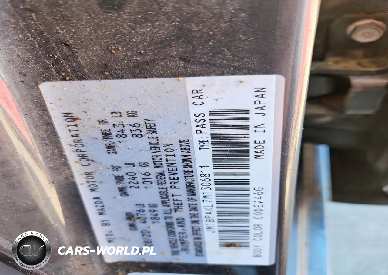 2021 Mazda 3 Select VIN:JM1BPAKL7M1306811 - 13
