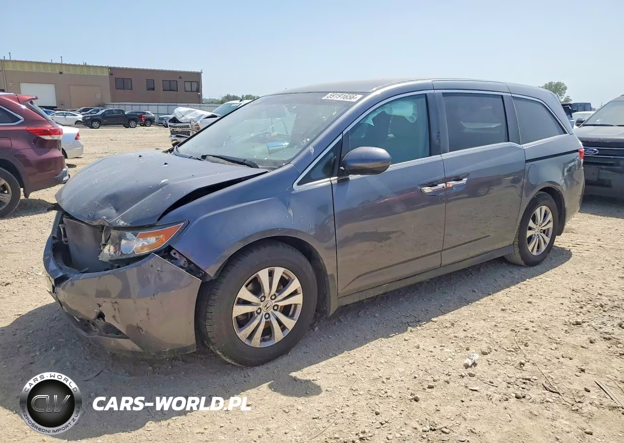 2014 Honda Odyssey Ex VIN:5FNRL5H46EB136970 - 1