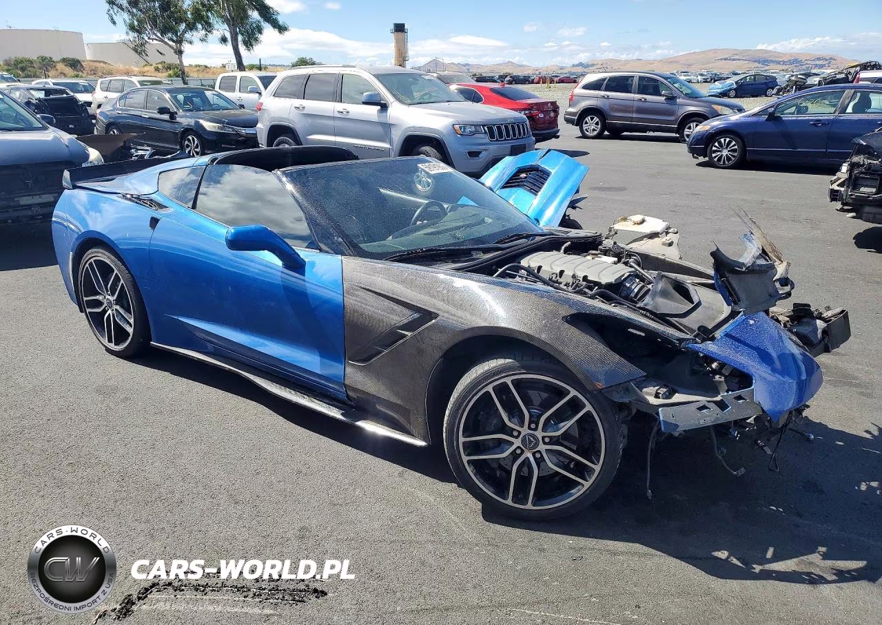2015 Chevrolet Corvette Stingray Z51 3Lt VIN:1G1YL2D73F5124328 - 4