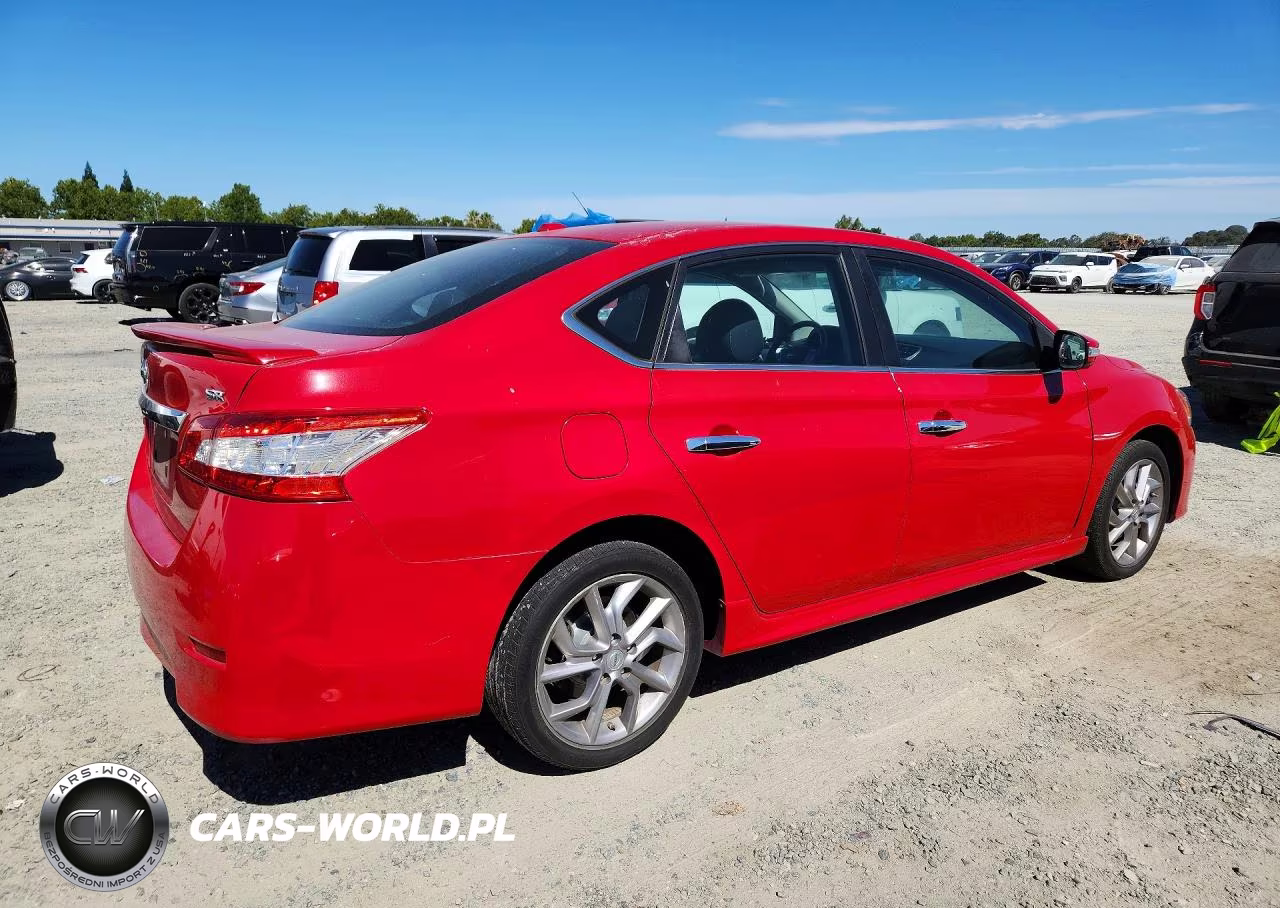 2015 Nissan Sentra Sr VIN:3N1AB7AP9FY380816 - 3