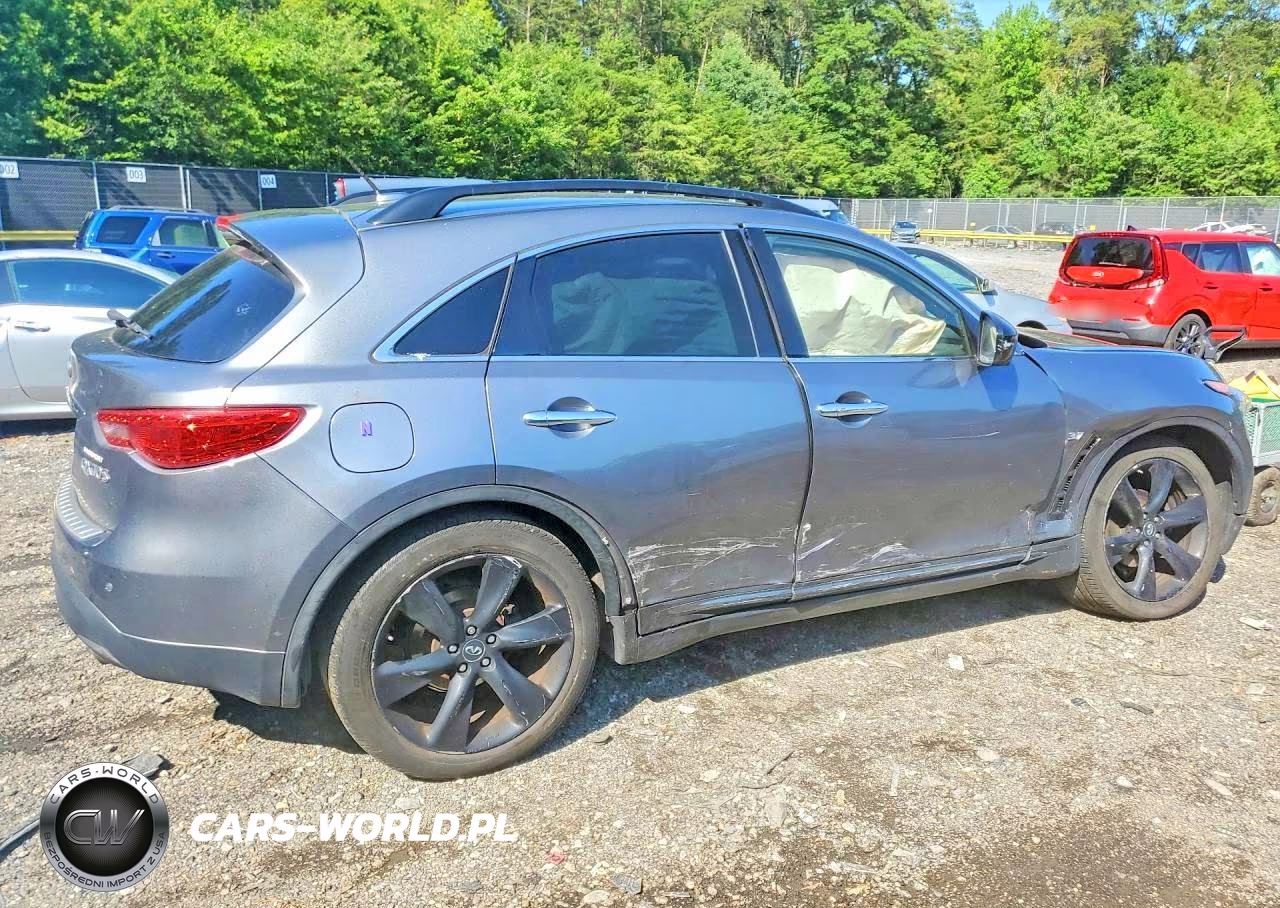 2016 Infiniti Qx70 Base VIN:JN8CS1MU9GM671765 - 3