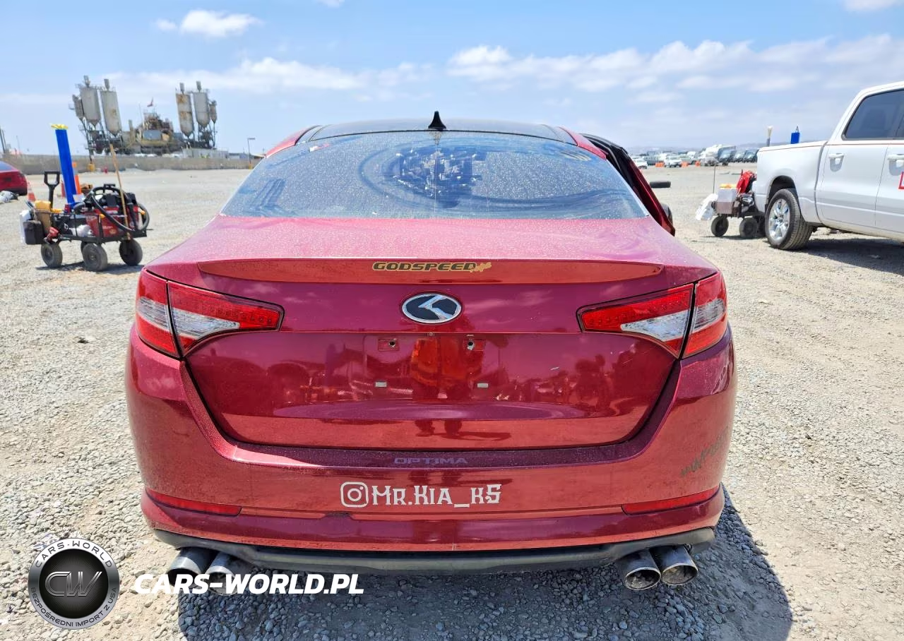 2012 Kia Optima Sx VIN:5XXGR4A63CG022723 - 6
