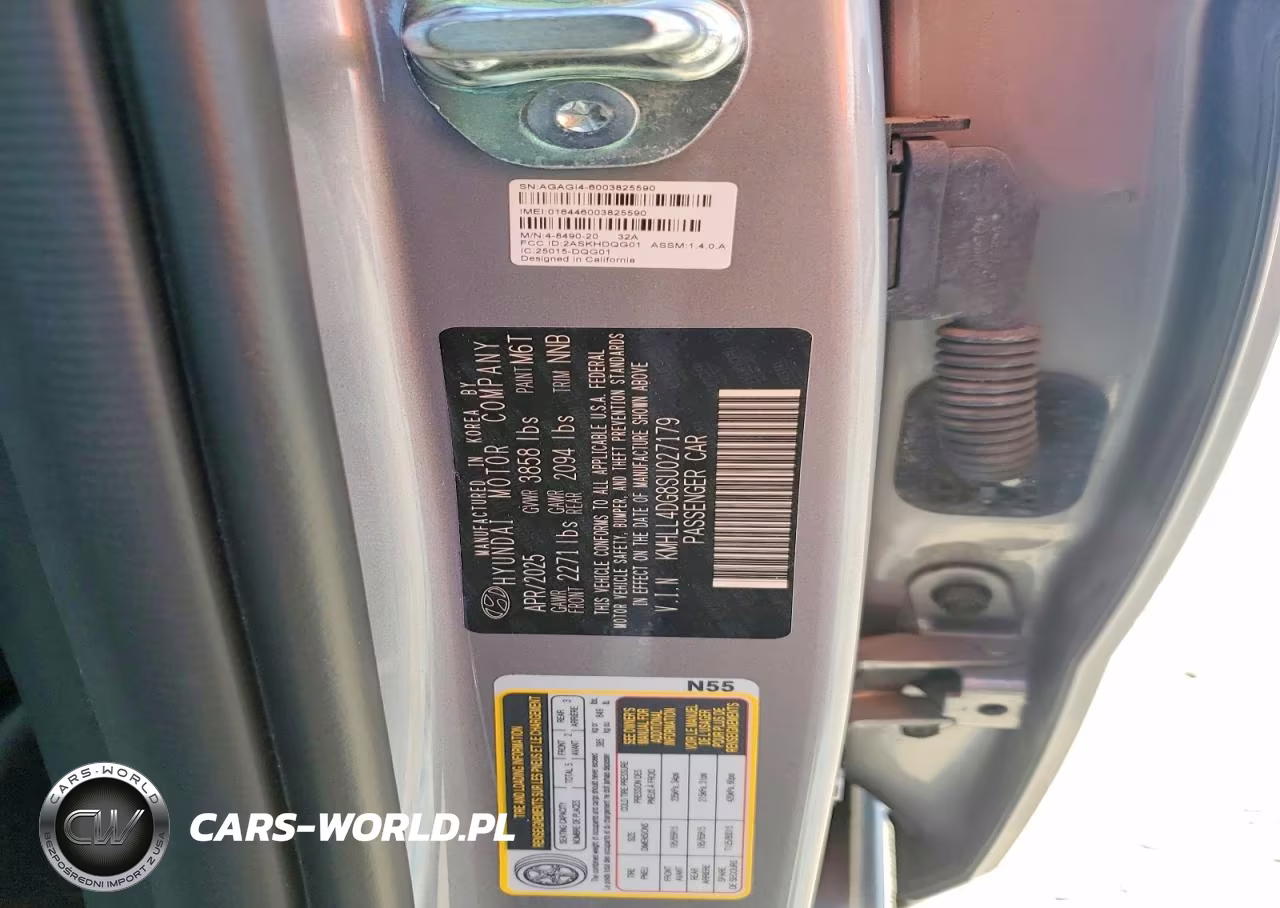 2025 Hyundai Elantra Se VIN:KMHLL4DG8SU027179 - 12