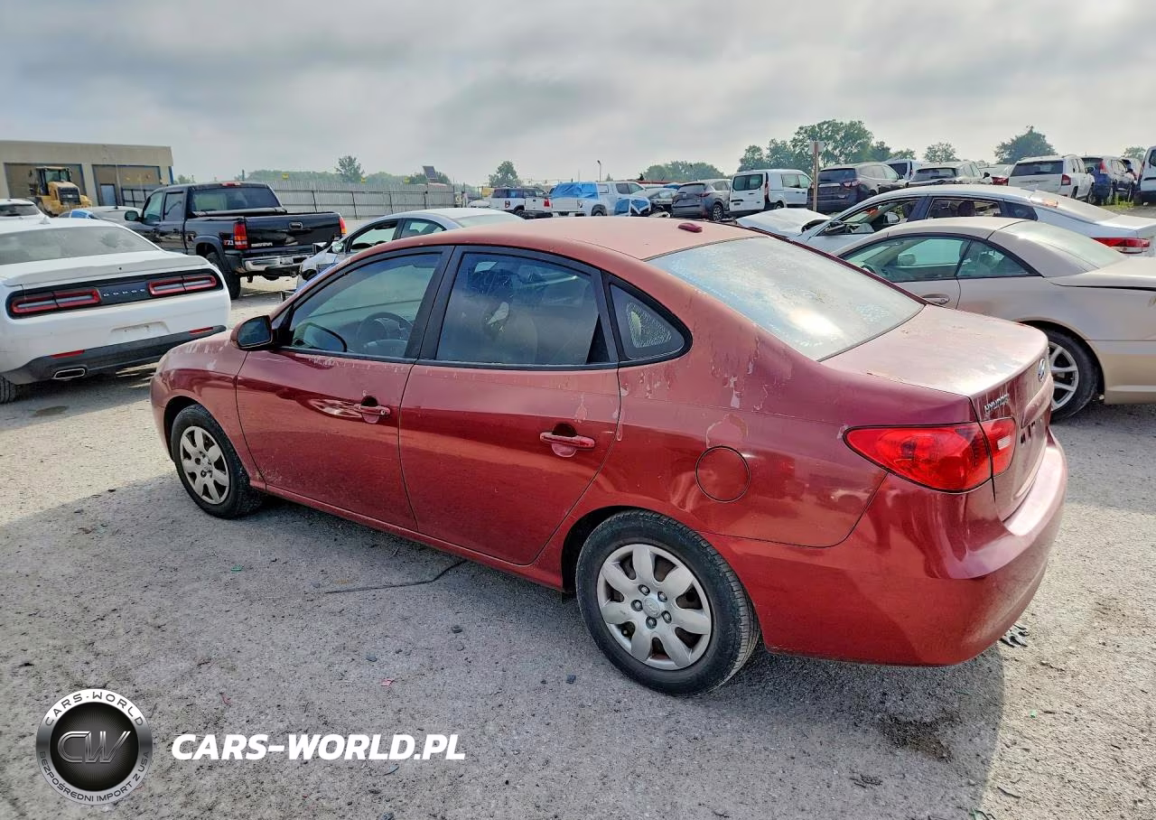 2008 Hyundai Elantra Gls VIN:KMHDU46D48U342588 - 2