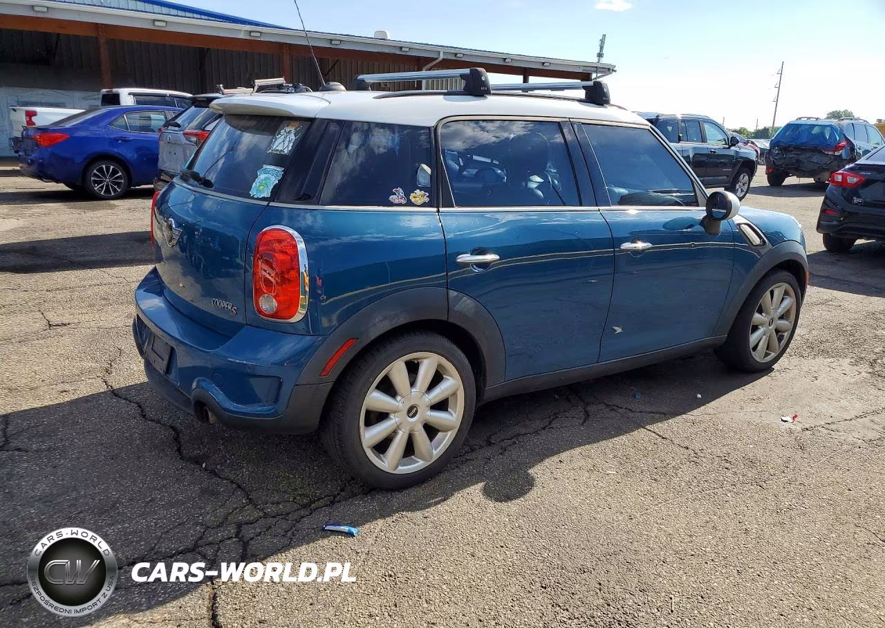 2012 Mini Cooper S Countryman VIN:WMWZC3C52CWM27010 - 3