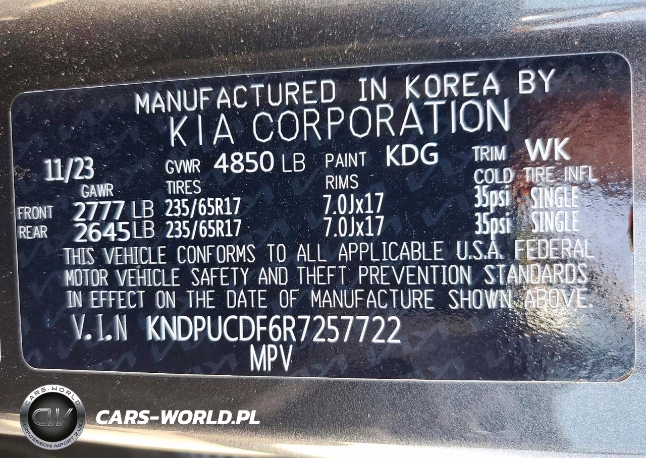 2024 Kia Sportage Lx VIN:KNDPUCDF6R7257722 - 14
