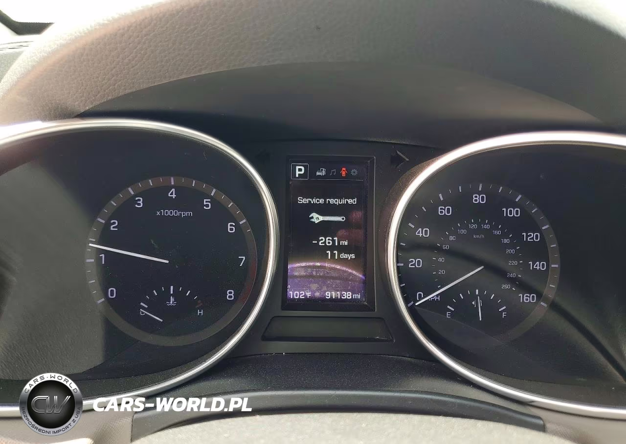 2017 Hyundai Santa Fe Se VIN:KM8SN4HF9HU192383 - 9