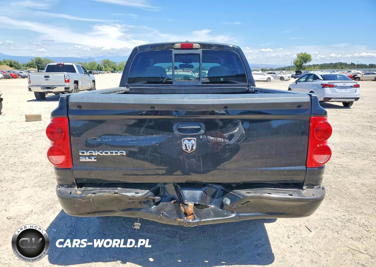 2008 Dodge Dakota Quad Slt VIN:1D7HE48K98S506191 - 6