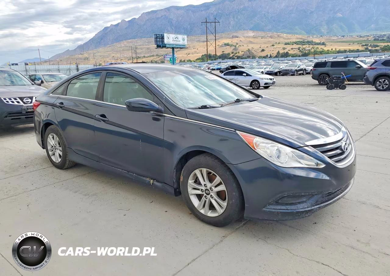 2014 Hyundai Sonata Gls VIN:5NPEB4AC4EH921812 - 4