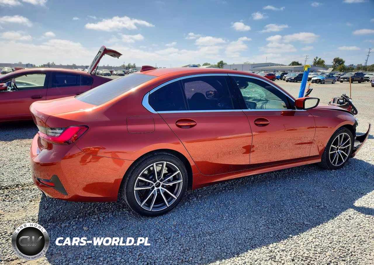 2021 BMW 330I xDrive VIN:3MW5R7J01M8B77667 - 3