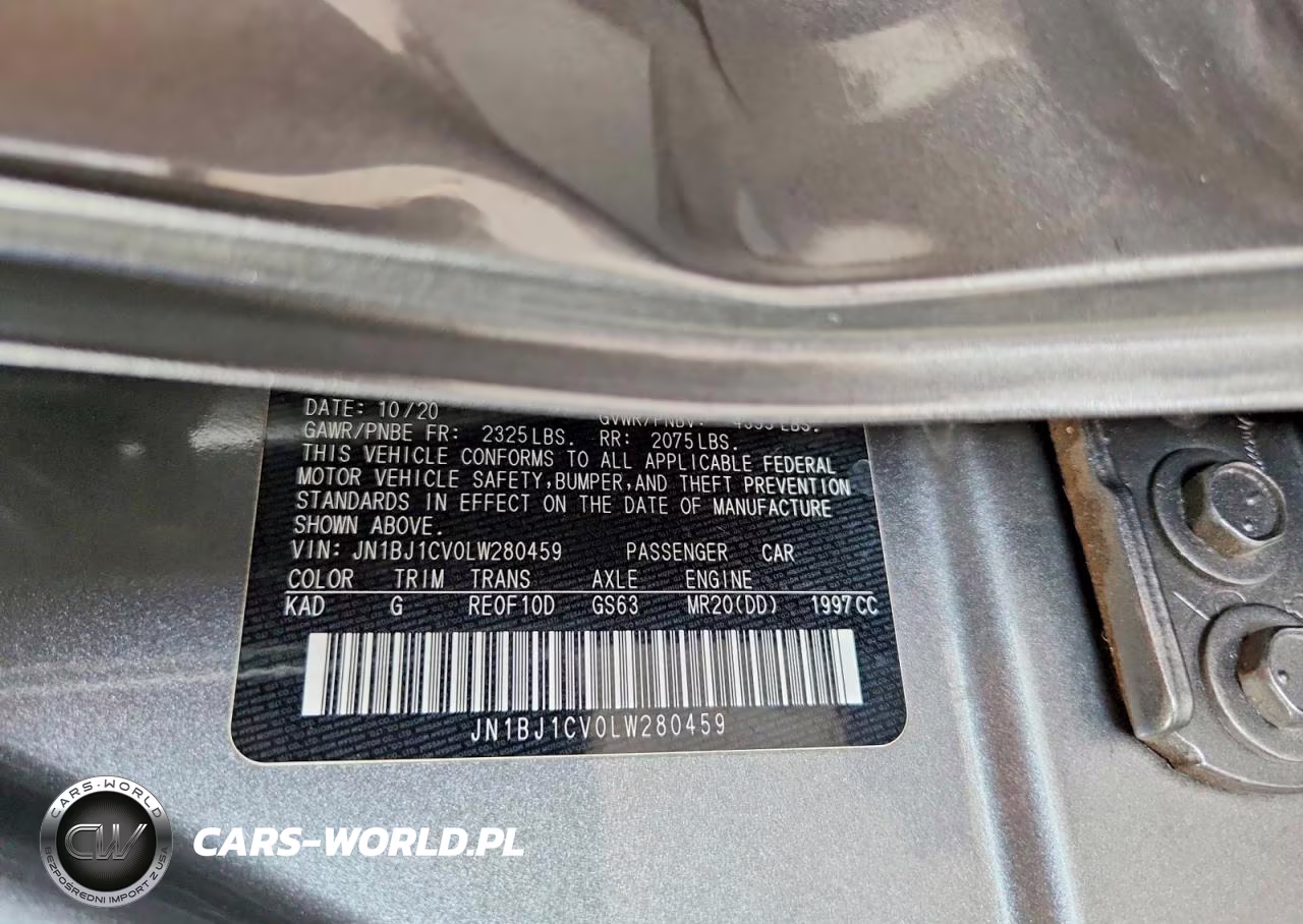 2020 Nissan Rogue Sport S VIN:JN1BJ1CV0LW280459 - 13