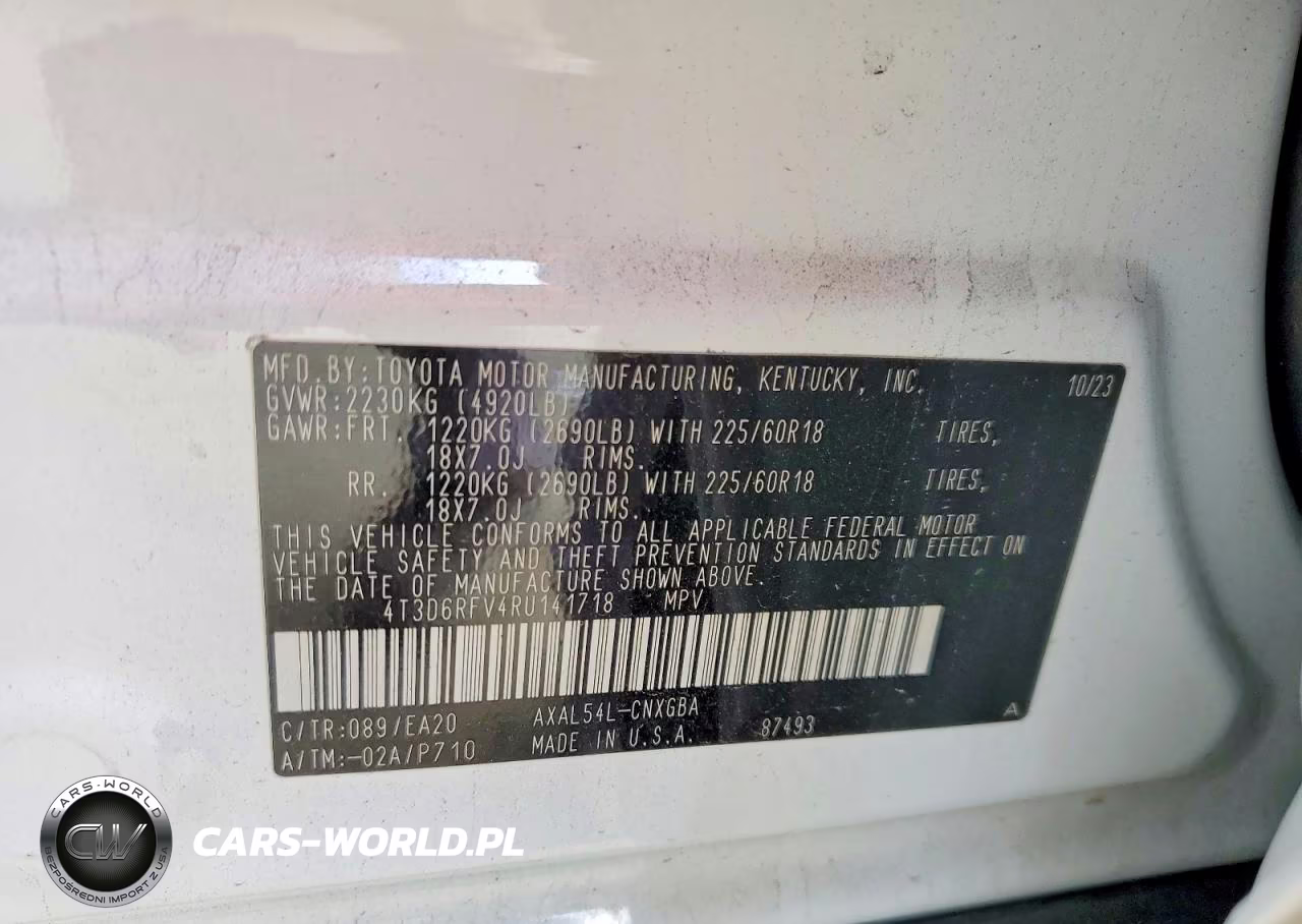2024 Toyota Rav4 Limited VIN:4T3D6RFV4RU141718 - 12