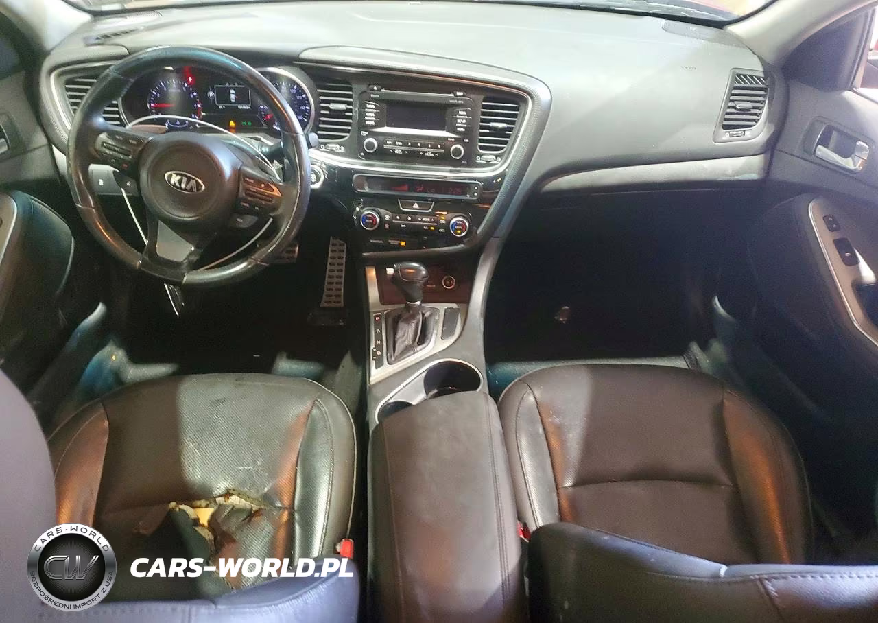 2014 Kia Optima Sx VIN:5XXGR4A75EG268409 - 8