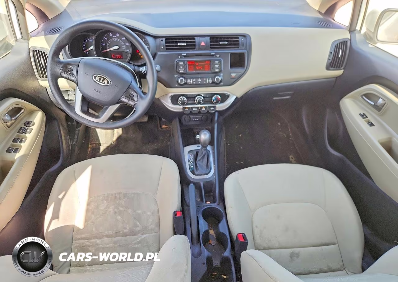 2012 Kia Rio Lx VIN:KNADM5A38C6024007 - 8