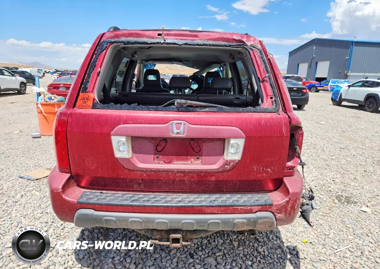 2003 Honda Pilot Exl VIN:2HKYF18583H563487 - 6