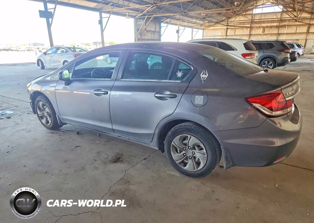 2015 Honda Civic Lx VIN:2HGFB2F5XFH532624 - 2