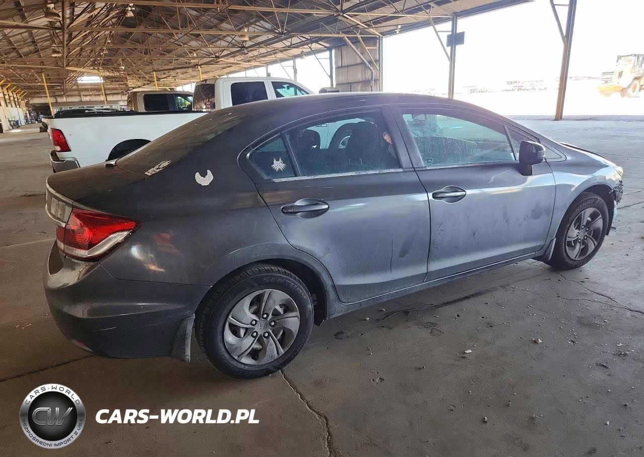 2015 Honda Civic Lx VIN:2HGFB2F5XFH532624 - 3